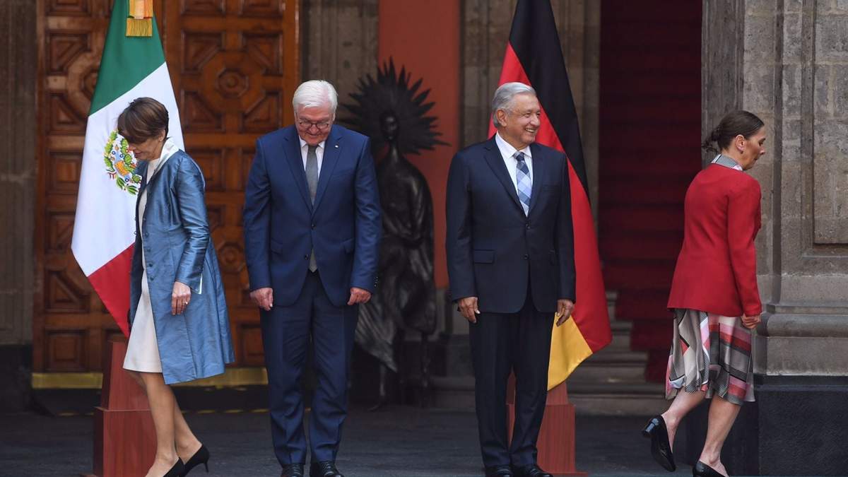 Frank-Walter Steinmeier y AMLO