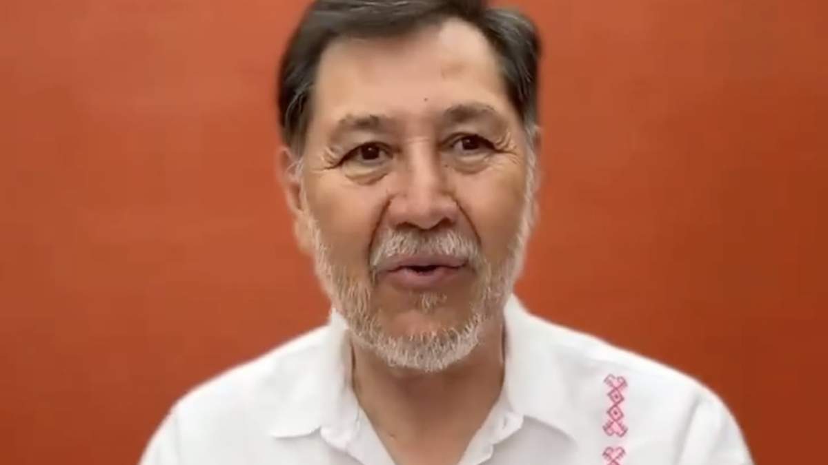 El senador morenista en su mensaje