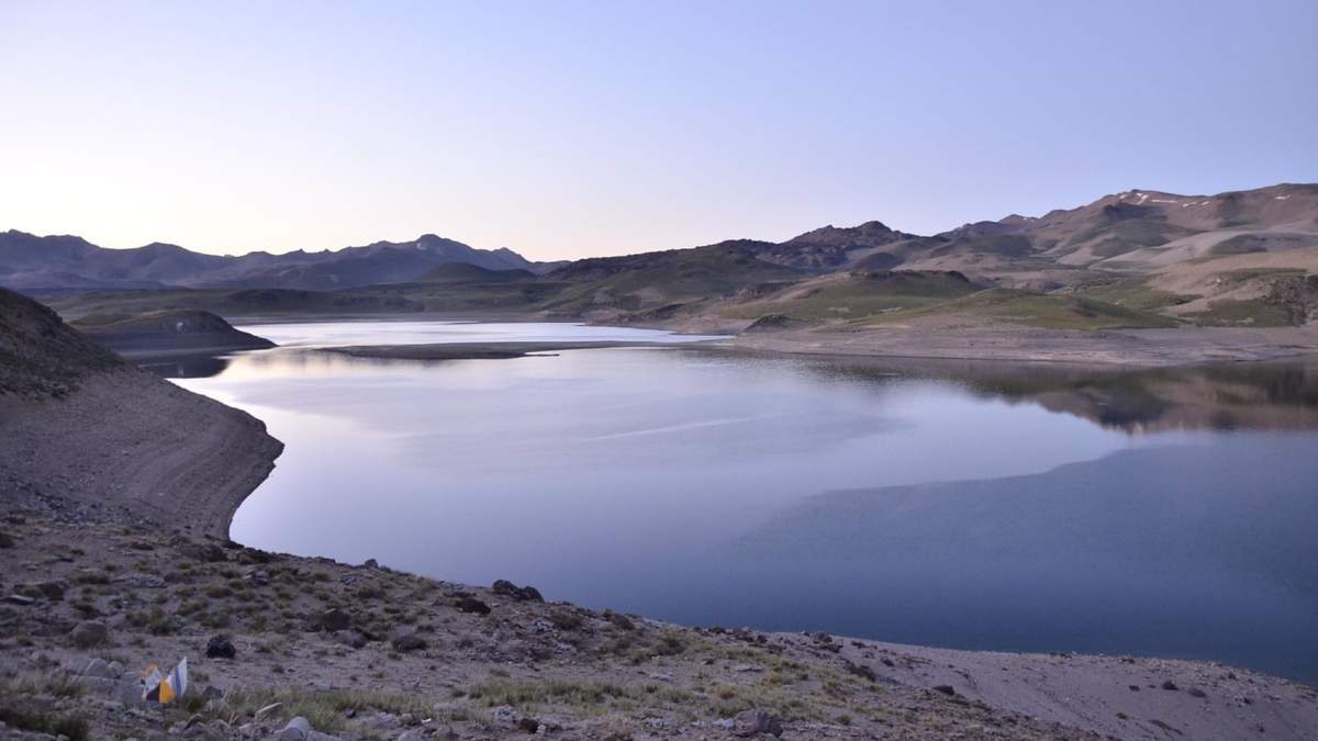 La Laguna del Maule. Fuente: (Twitter)