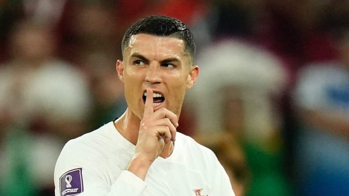 El gesto de Ronaldo
