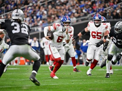 Raiders están en posición para la primera selección del draft tras derrota ante Giants