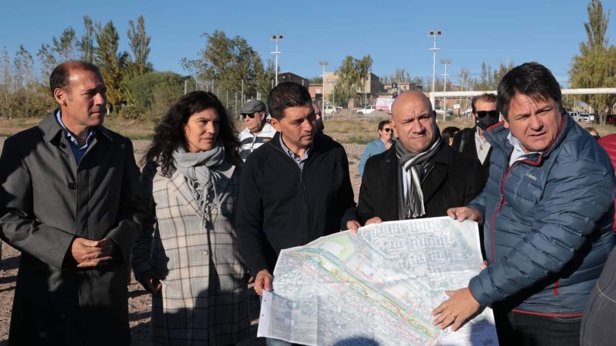 Anuncio de la construcción del parque La Familia en Neuquén. Fuente: (Twitter)