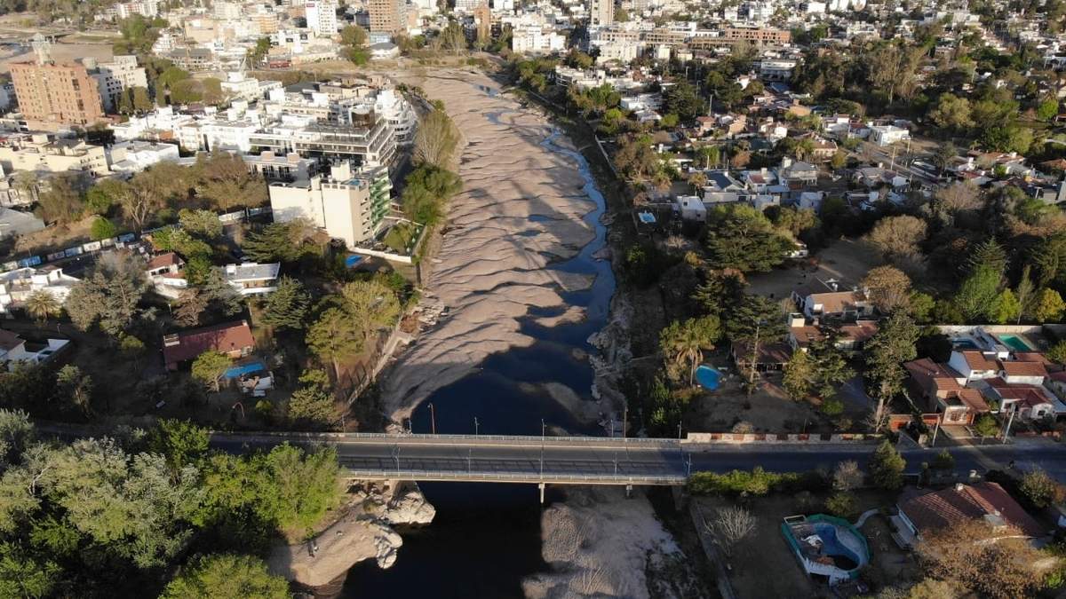 El río San Antonio. Fuente: (Twitter)