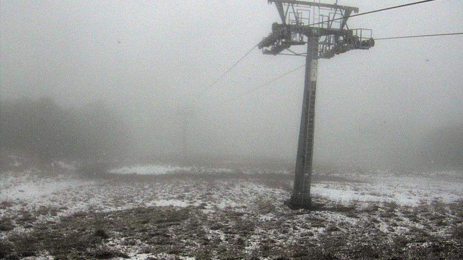 Nevó en San Martín Fuente: (Instagram)