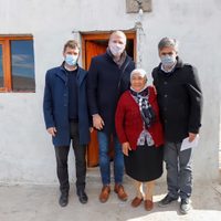 En un acto cargado de emoción, inauguraron una red de gas en Río Negro
