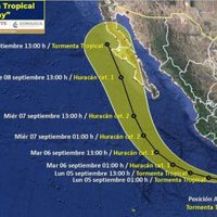 Suspenden clases en BC por huracán “Kay”, que bajó a categoría 1