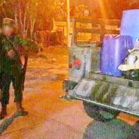 Aseguran narcolaboratorio en Aguililla, Michoacán