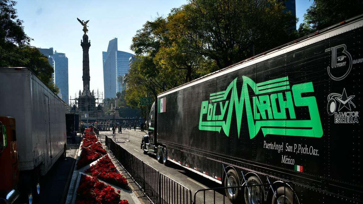 Preparativos de Polymarchs en el Ángel
