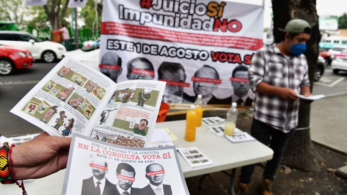 Promoción de la consulta del 1 de agosto en Coyoacán