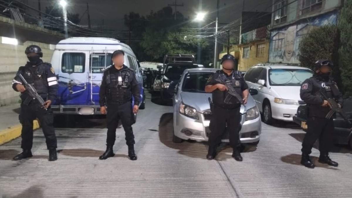 El sitio donde fue cateado el inmueble