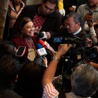 Clara Brugada da la bienvenida a su campaña al expriista Adrián Rubalcava