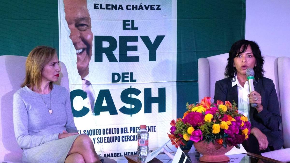 Elena Chávez y Anabel Hernández