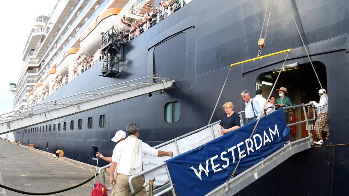 Crucero MS Westerdam. Fuente: (Twitter)