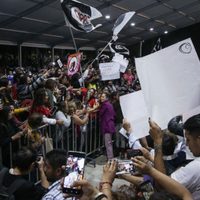 Alcaldesa panista de Azcapotzalco recibe rechiflas durante la gira de Sheinbaum