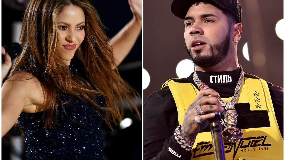 Shakira y Anuel AA. Fuente: (Instagram)