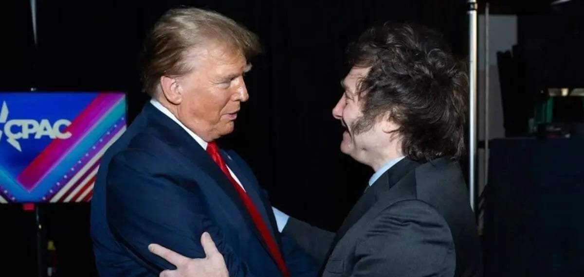 Donald Trump y Javier Milei. Fuente: (Instagram)