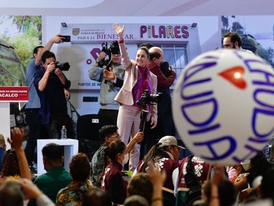 Sheinbaum convierte gira de información en alcaldías en mitin político