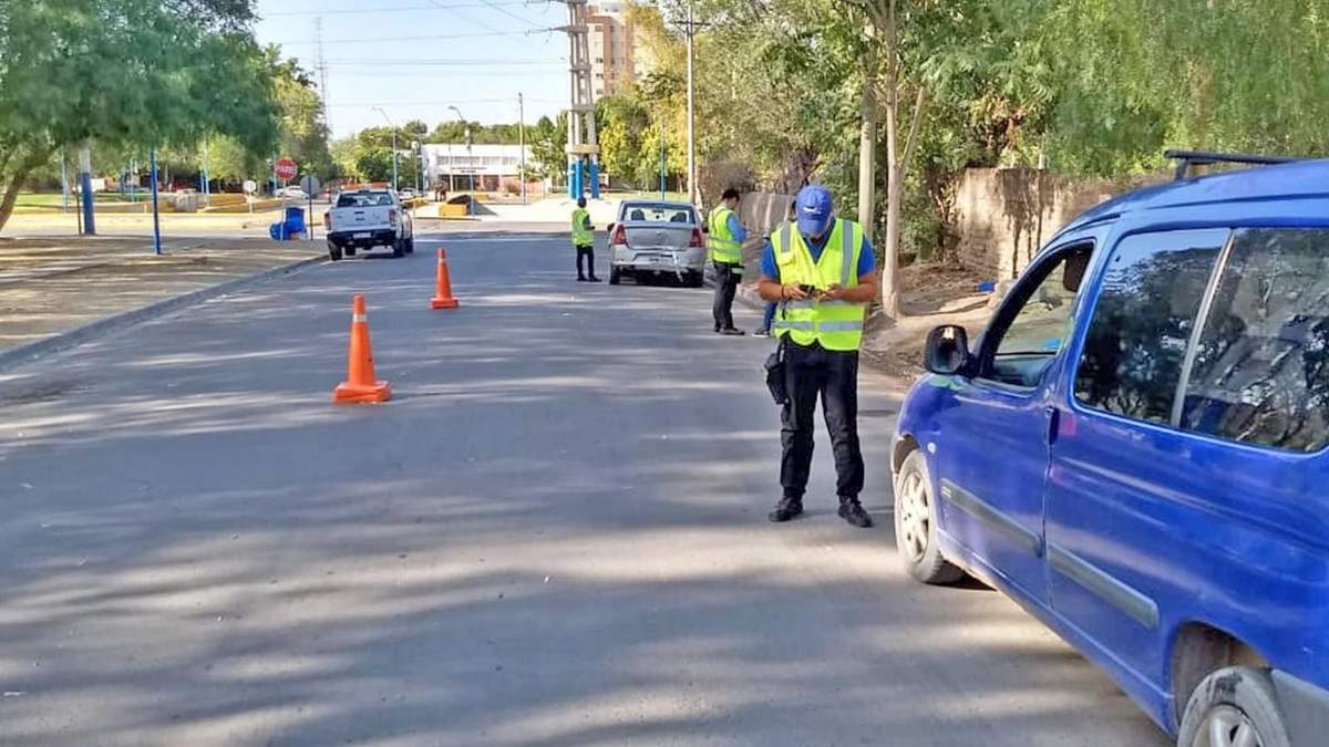 Controles en Neuquén. Fuente: (Facebook)