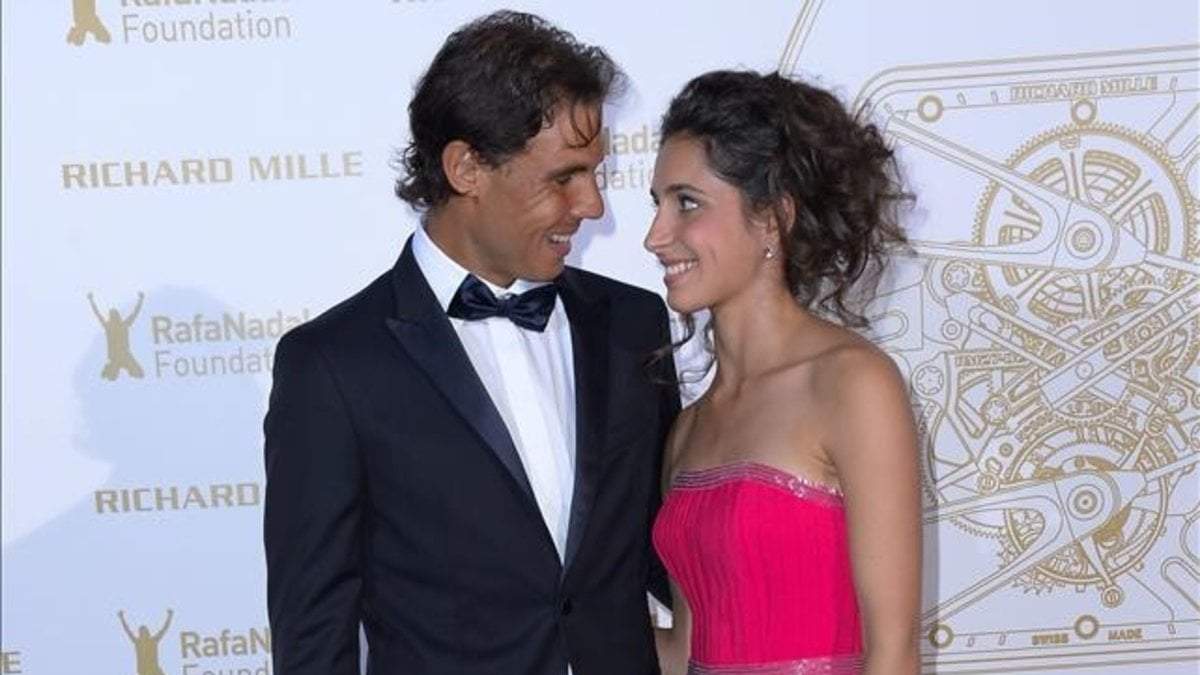 Rafa Nadal y Mery. Fuente: (Instagram)
