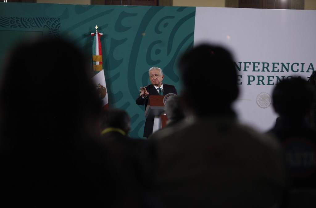El presidente López Obrador