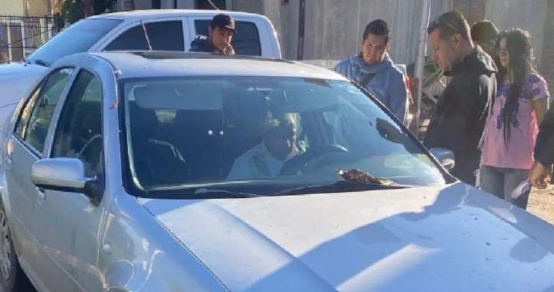 El momento de la detención de Juan Edy García Coronado