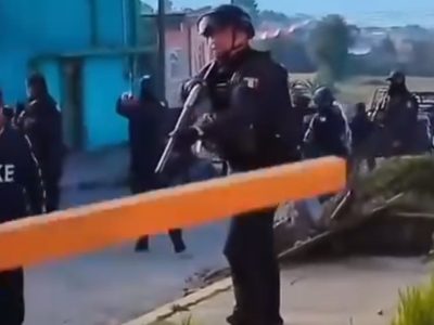 Se enfrentan Guardia Nacional y presuntos talamontes en Xalatlaco; hay al menos un muerto (Video)