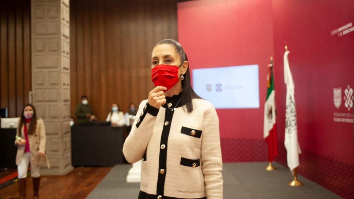 La jefa de gobierno, Claudia Sheinbaum