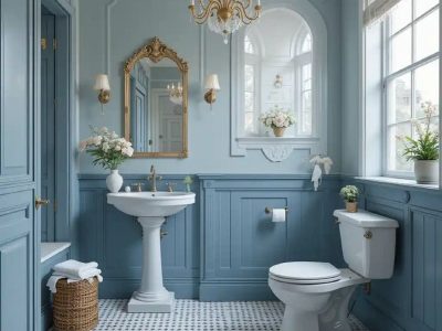 Los baños que tus abuelas amaban: la tendencia en decoración que vuelve para sumar calidez y elegancia