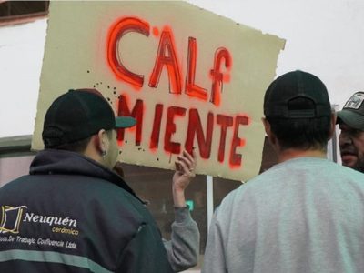 Trabajadores de Cerámica Neuquén volverán a manifestarse para exigir la reconexión de la energía eléctrica en la fábrica