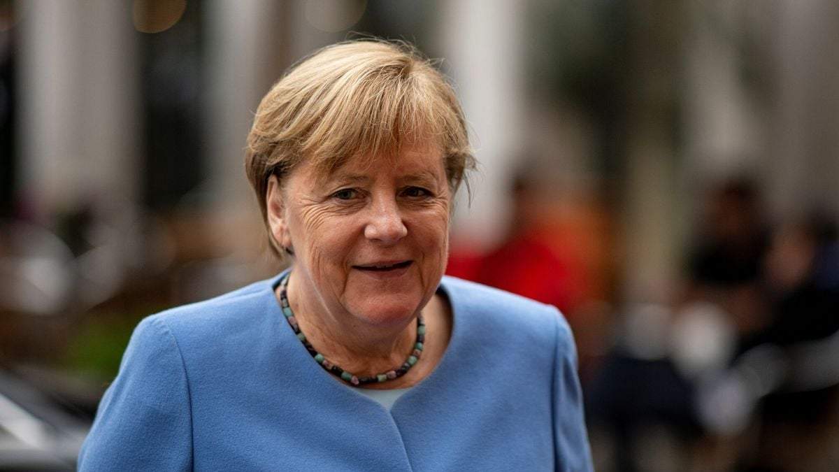 La excanciller alemana Angela Merkel. Fuente: (Twitter)