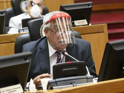 ¡Escándalo en la Legislatura tucumana! Los políticos usaron máscaras donadas a centros de salud