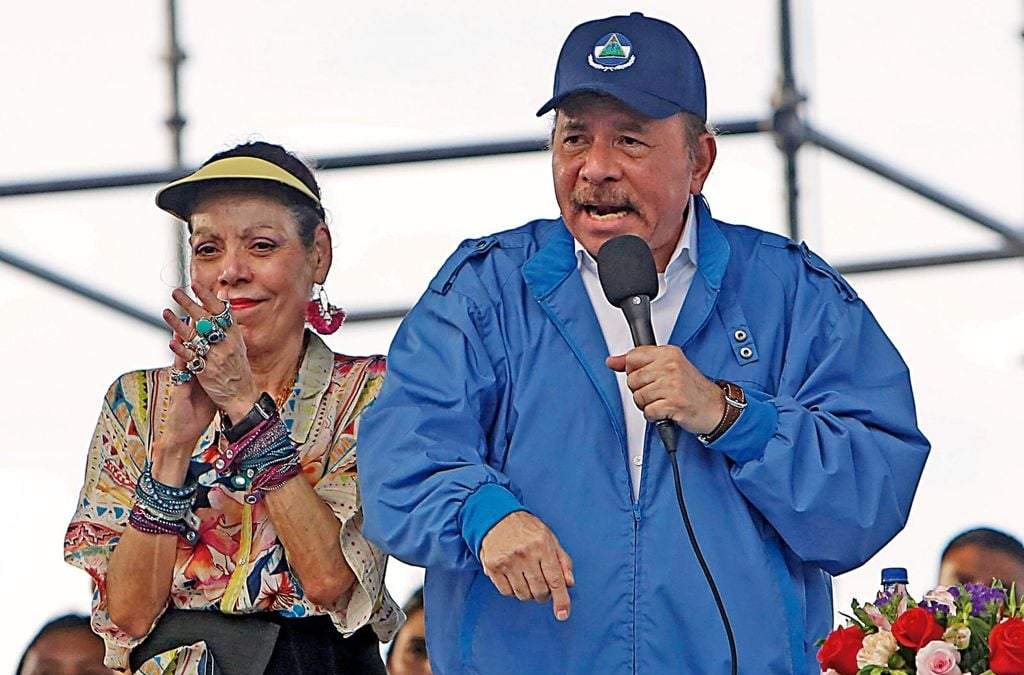 Ortega y Murillo. Represión