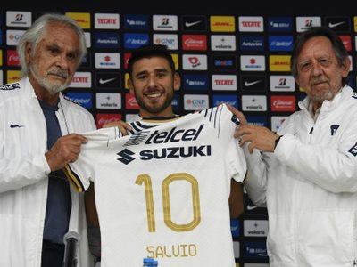 Eduardo "Toto" Salvio fue presentado de manera oficial con Pumas
