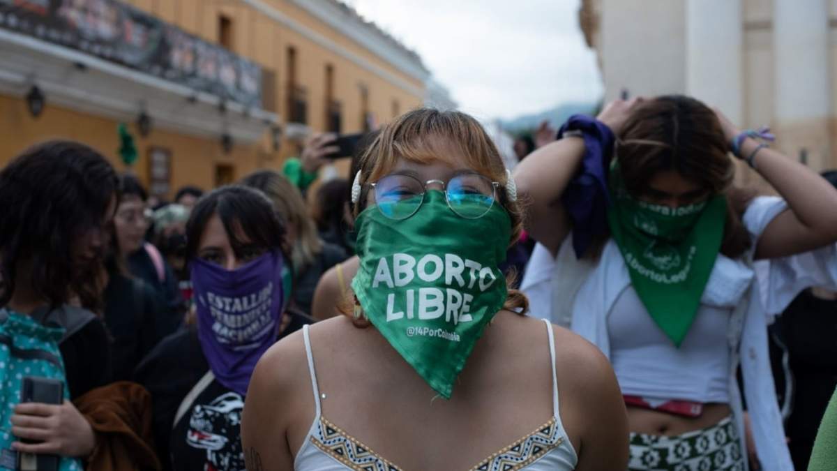 Mujeres exigen la despenalización del aborto