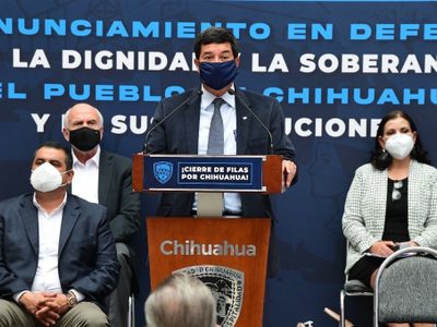 Si no hay diálogo con Chihuahua, iremos a órganos internacionales: Corral