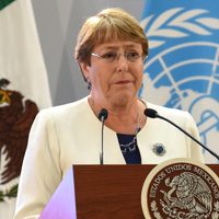 México tiene cifras de muertes violentas propias de un país en guerra: Bachelet