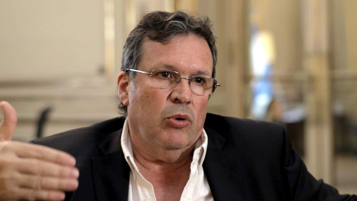 El ministro de Cultura, Tristán Bauer. Fuente: (Twitter)