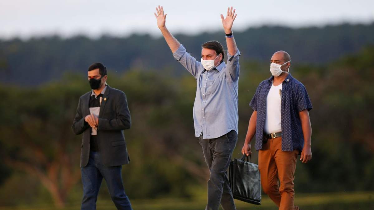 Jair Bolsonaro está libre de coronavirus. Fuente:(Twitter)