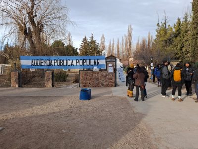 Comienzan a llegar a Uspallata ambientalistas opositores a San Jorge