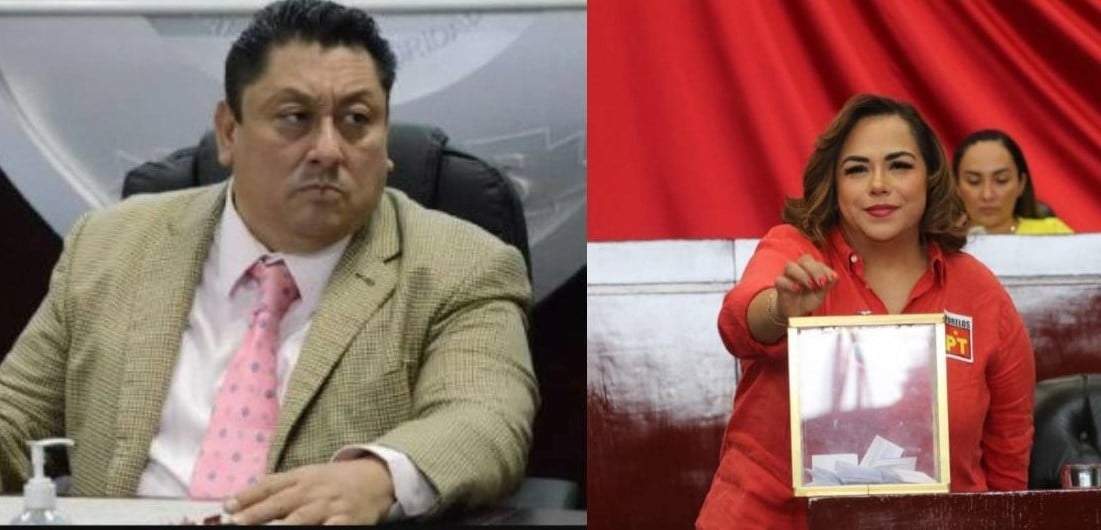 Uriel Carmona y Tania Rodríguez