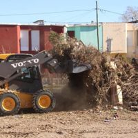 Zapala: profunda  tareas de limpieza en el Barrio 25 de Mayo