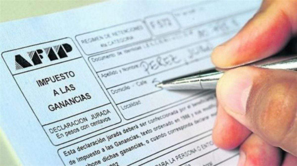 Impuesto a las Ganancias de la AFIP. Fuente: (Twitter)
