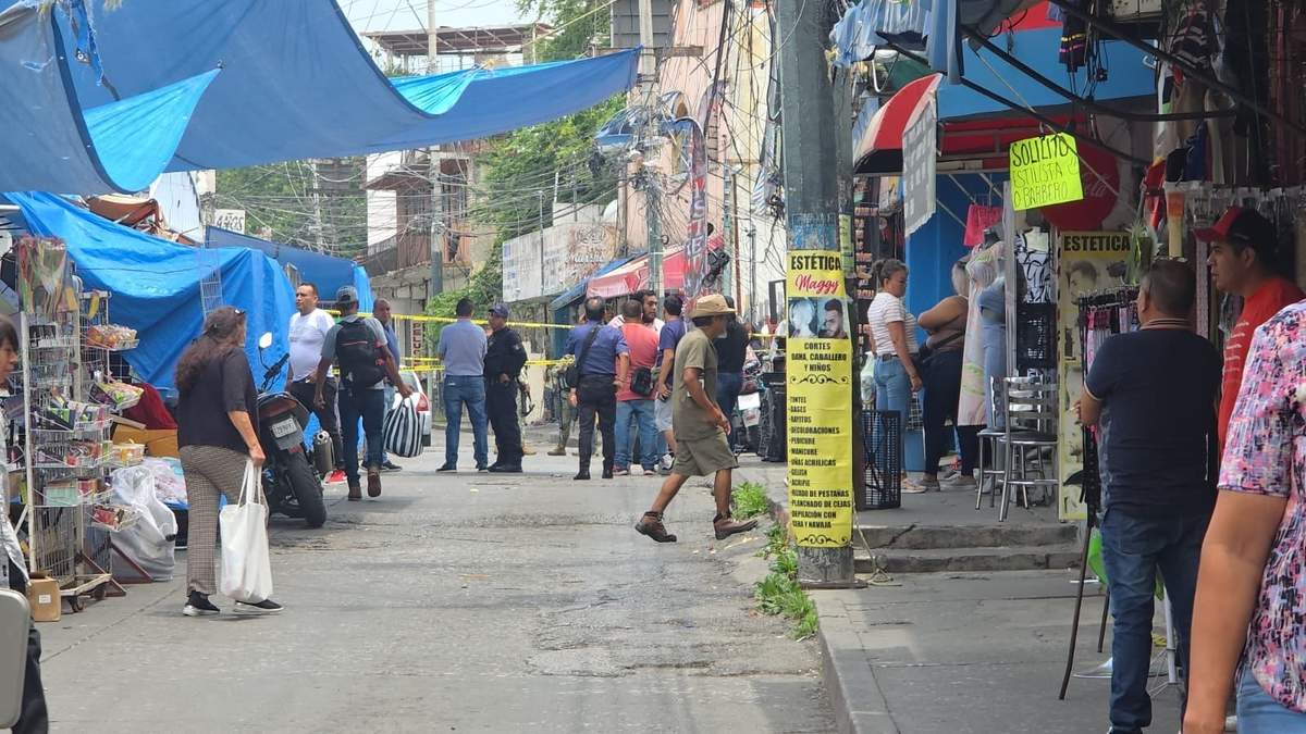 El homicidio ocurrió en la calle Clavijero, a escasos metros del Zócalo