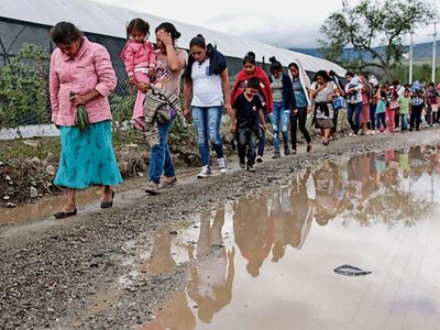 76 millones de personas fueron desplazadas dentro de sus países en 2023