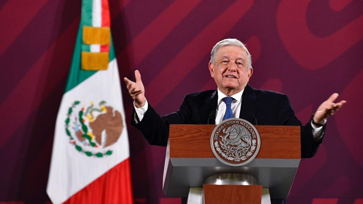 El presidente en su conferencia del 31 de marzo de 2023