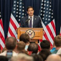 Marco Rubio ofrece trabajar con México contra el tráfico de armas