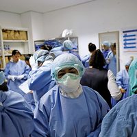Los hospitales, al tope