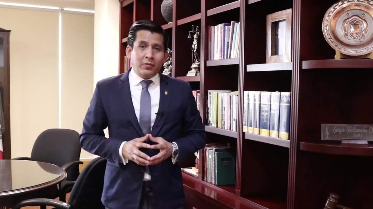 El juez Sergio Santamaría Chamú