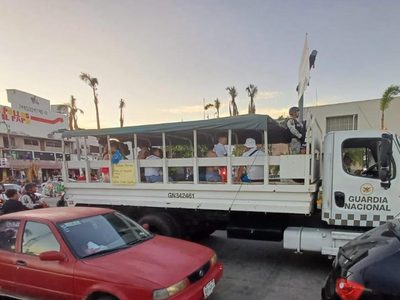 Guardia Nacional da servicio de transporte público en Acapulco por amenazas contra choferes