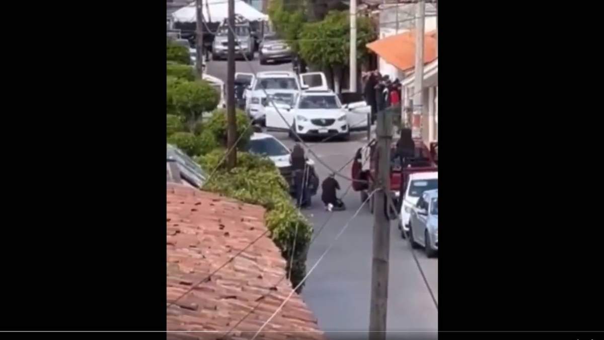Zona donde mataron a varias personas durante un velorio